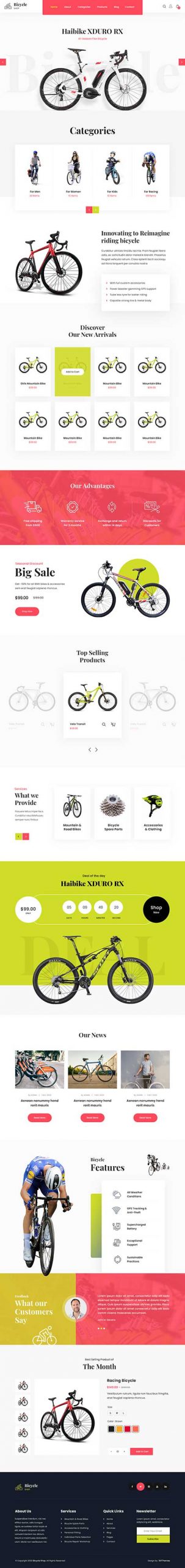 cycling wordpress theme scaled