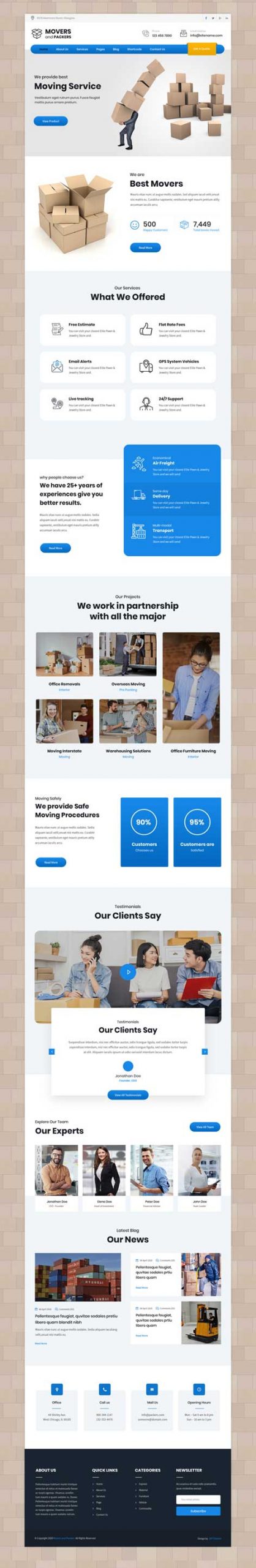 movers packers wordpress theme scaled