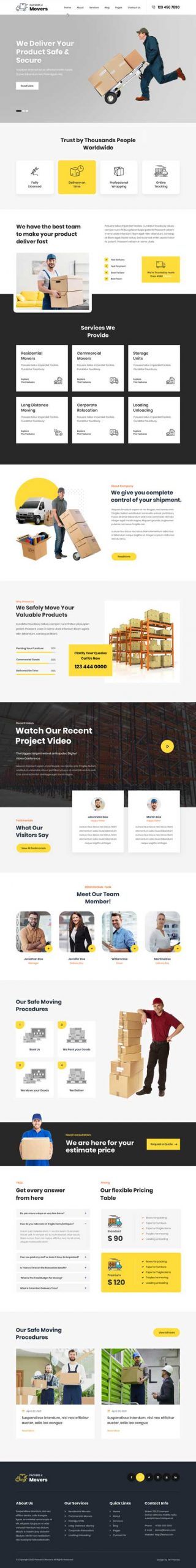 packers and movers WordPress theme 1 scaled
