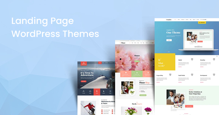 WordPress landing page themes